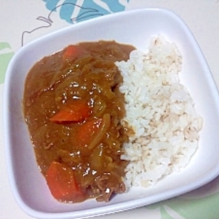 おろし玉ねぎで美味しい♪牛カレー＋＋